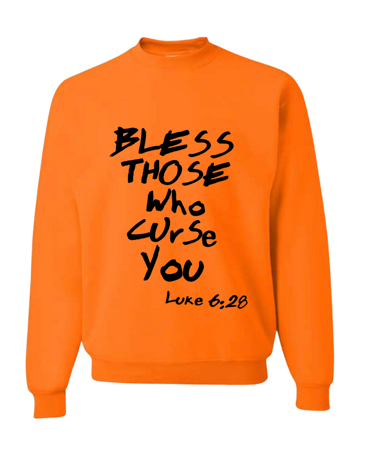 Bless Those Who Curse You Sequins Sweatshirt