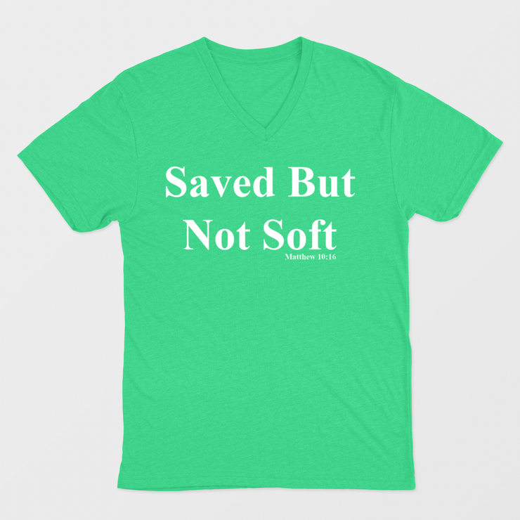 Neon Green Vneck Saved But Not Soft
