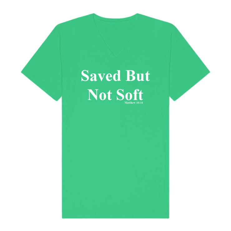 Neon Green Vneck Saved But Not Soft